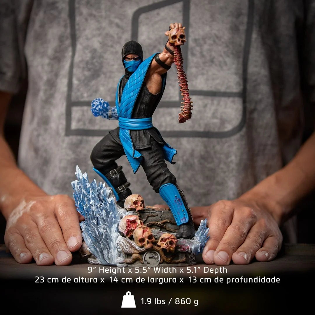 Mortal Kombat Sub Zero 1/10th Scale Statue by Iron Studios