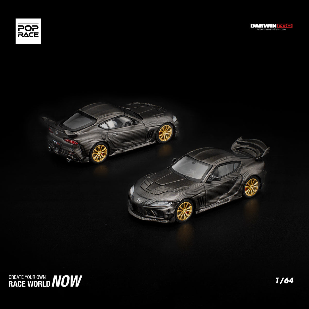 Darwin PRO 66G WBK Supra A90 Carbon Edition PR640398 by Pop Race