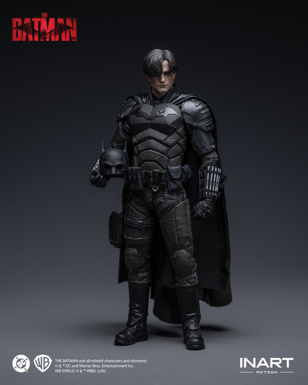 [Pre-Order Deposit] The Batman - Batman Action Figure 1/12 Scale Figure by Inart Action