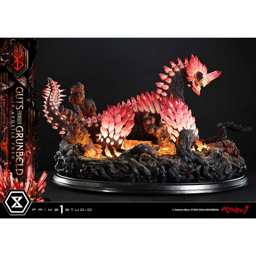 Berserk Guts Versus Grunbeld In Apostle Form Statue By Prime1 Studios