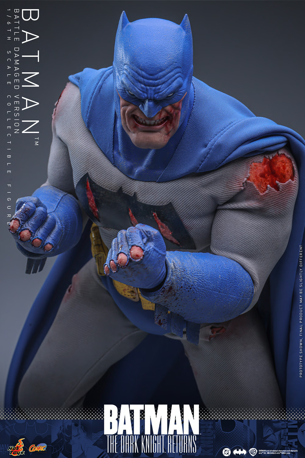 Batman (Battle Damaged Version) Sixth Scale Figure by Hot Toys