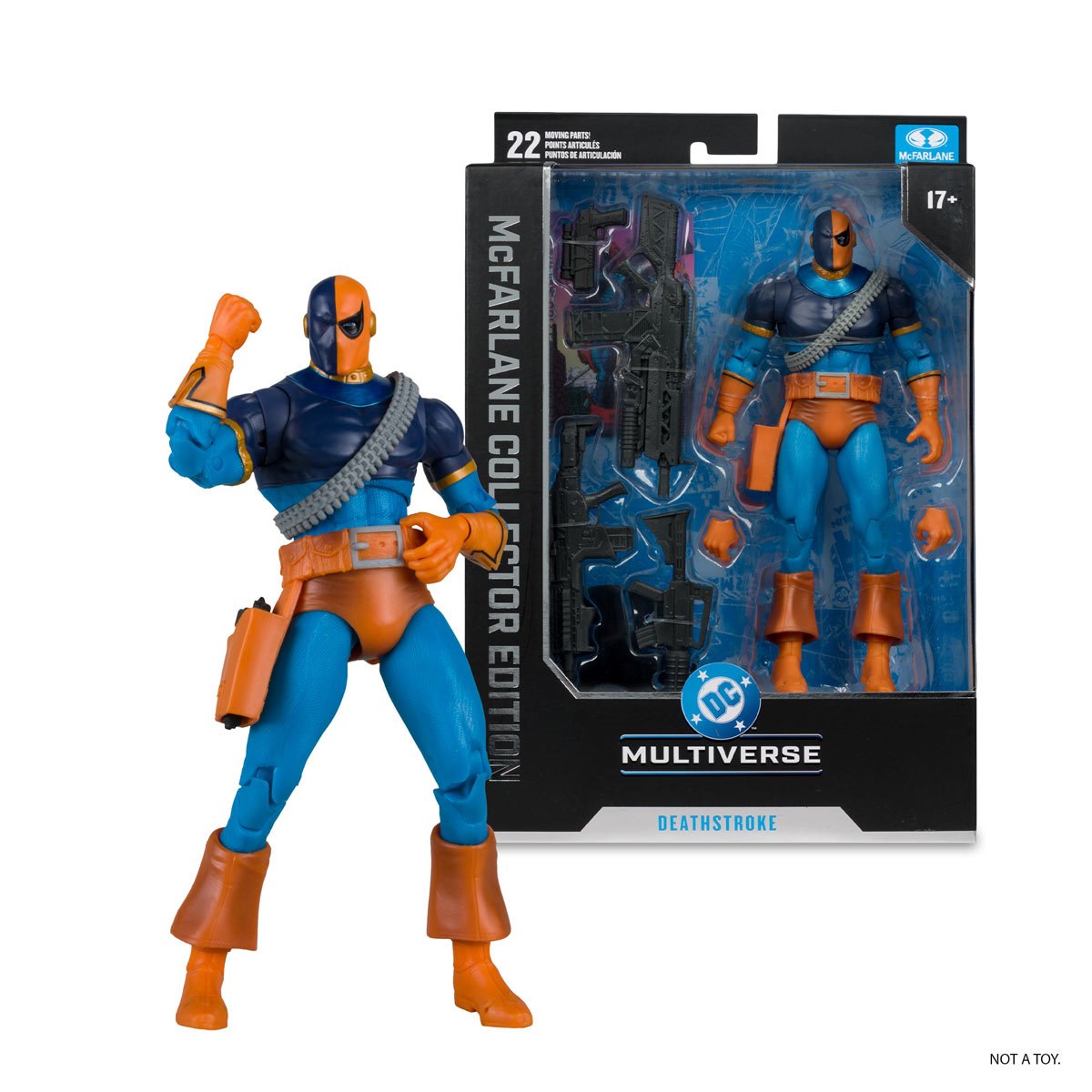 Deathstroke (Deathstroke The Terminator) McFarlane Collector Edition Figure