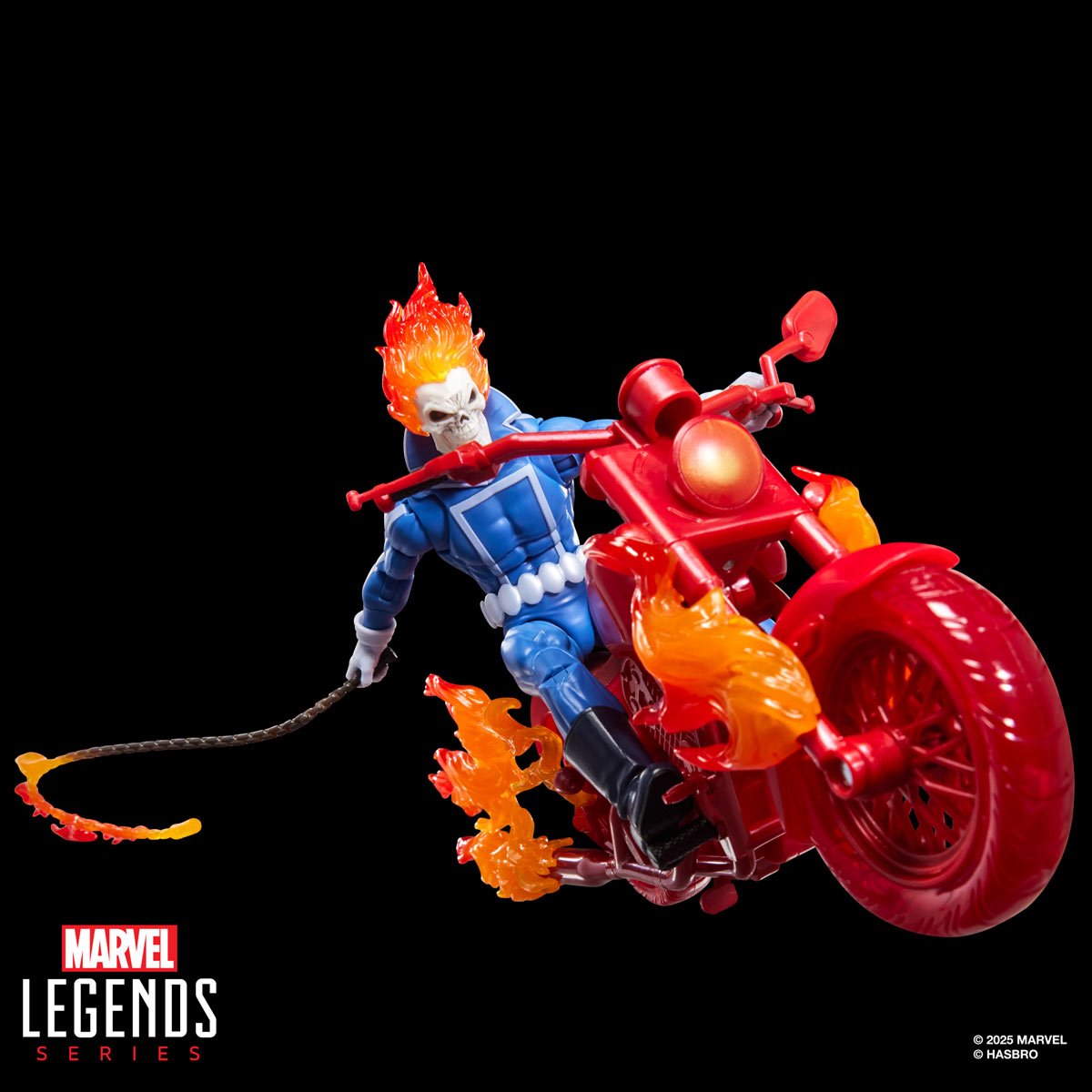 Ghost Rider Marvel Legends Series Johnny Blaze Action Figure with Motorcycle