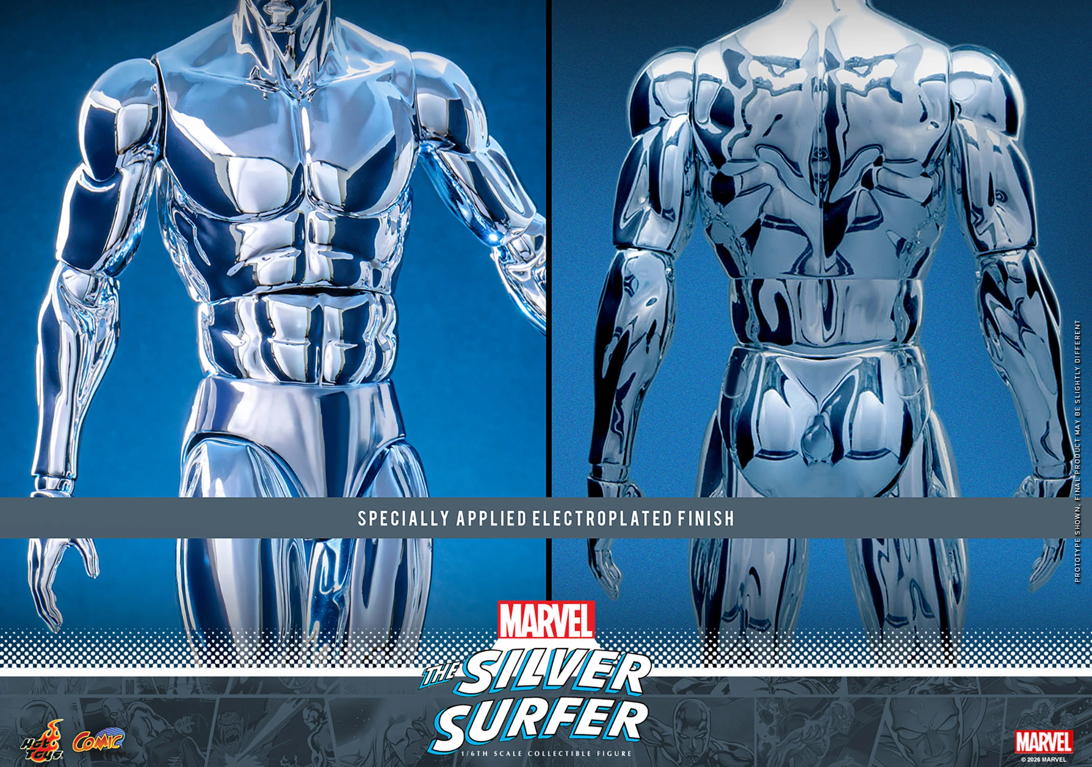 Silver Surfer Sixth Scale Figure by Hot Toys