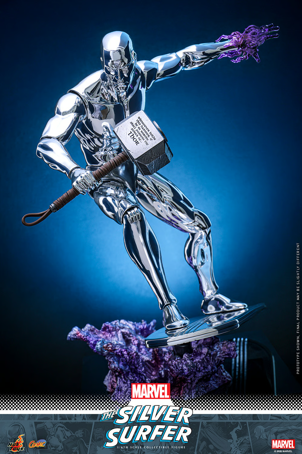 Silver Surfer Sixth Scale Figure by Hot Toys