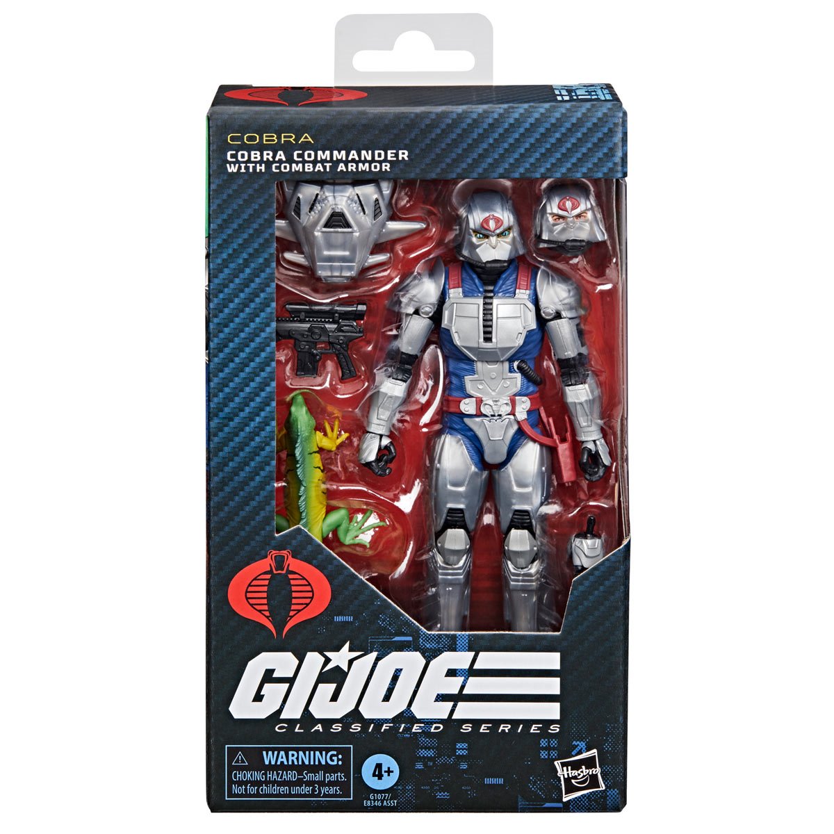 G.I. Joe Classified Series Cobra Commander with Combat Armor Action Figure