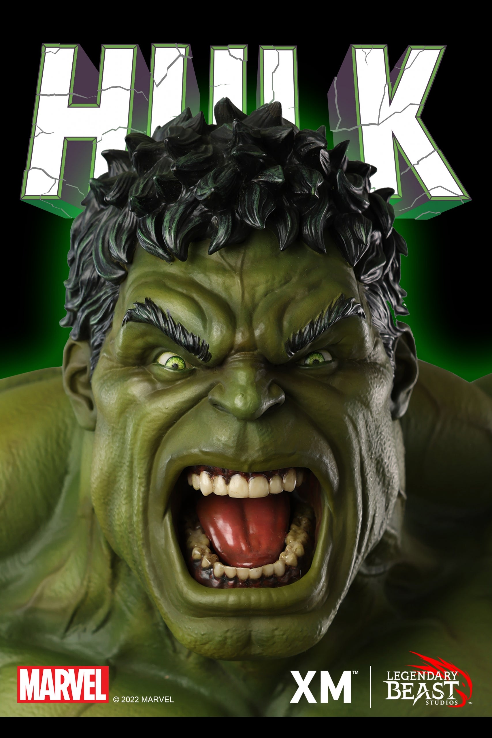 The Incredible Hulk: Modern Enraged Version 1/3 Statue by Legendary Beast Studios