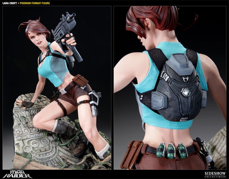 Lara Croft The Guardian of Light Statue by Sideshow Collectibles