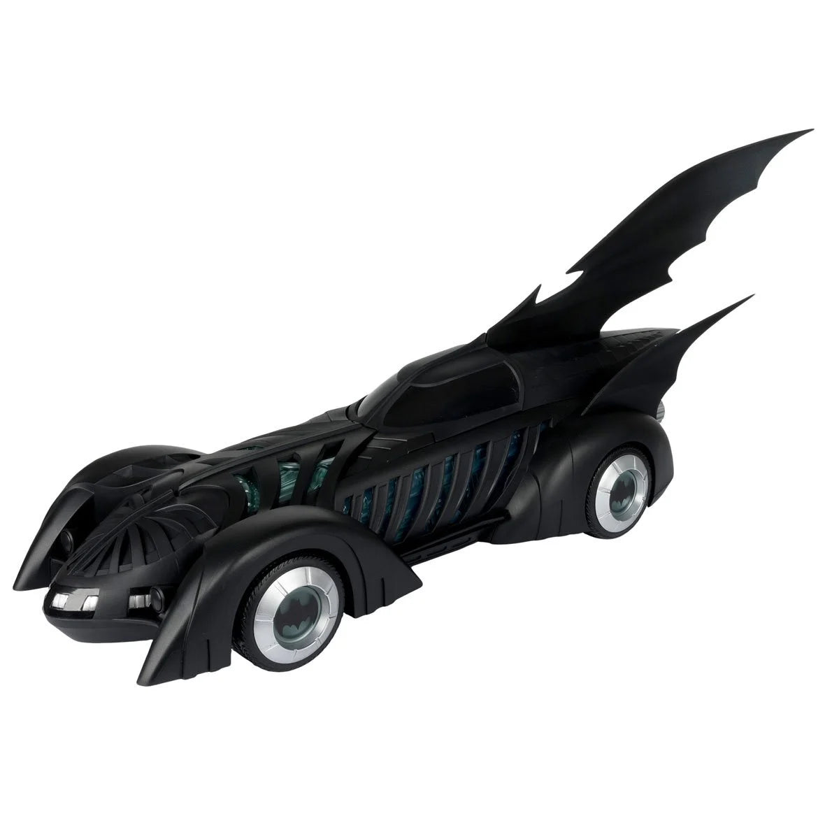 DC Multiverse Batman Forever Batmobile Vehicle and Alfred Pennyworth Action Figure