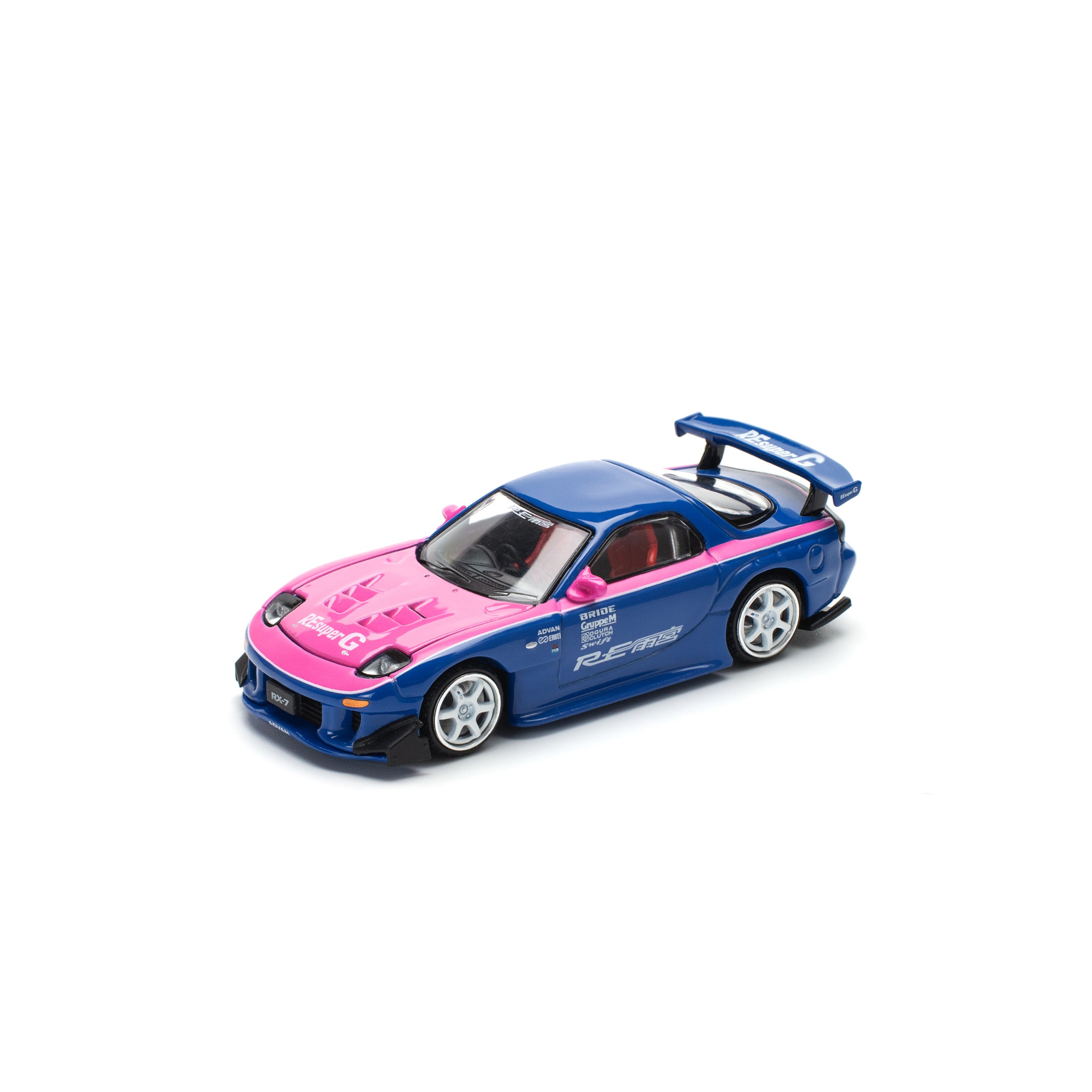 MAZDA RX7 RE-AMEMIYA Pink/Blue PR640240 by Pop Race