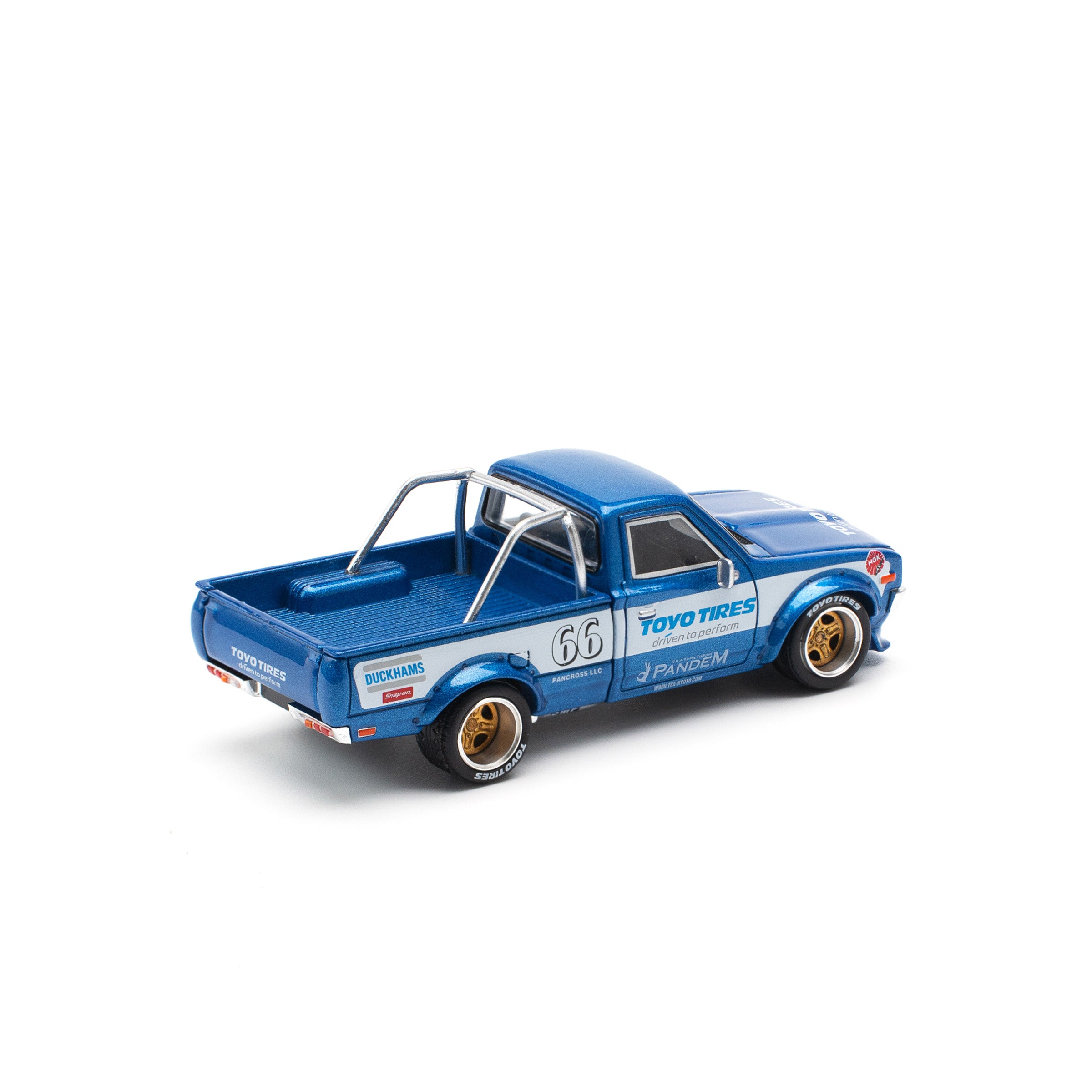 PANDEM DATSUN 620 BLUE NEW TOOLING PR640217 by Pop Race