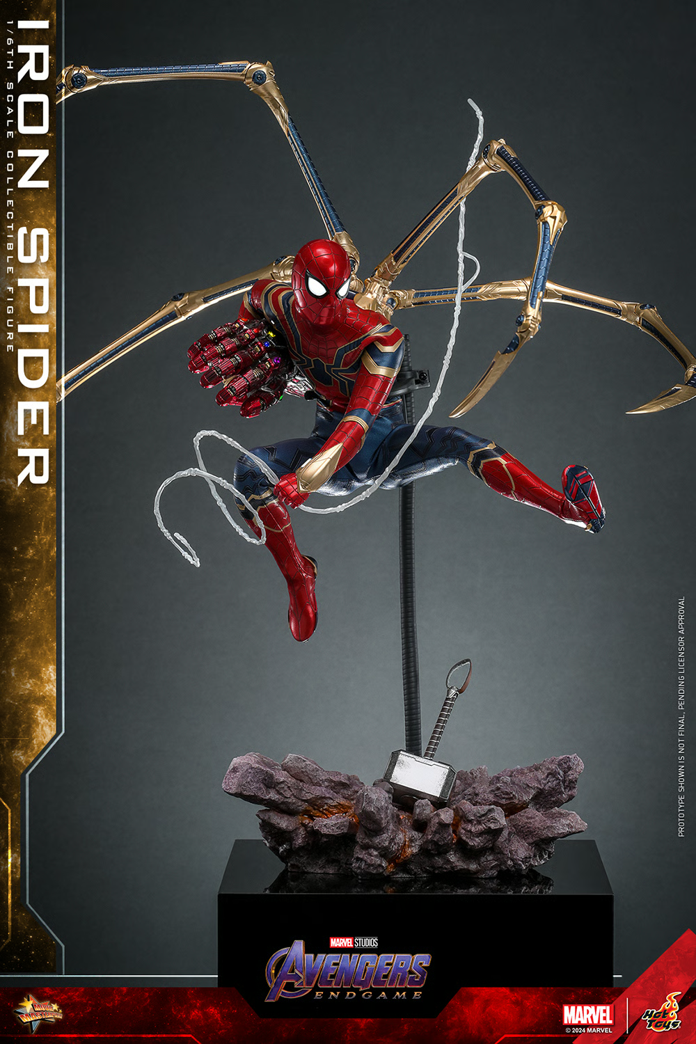 Iron Spider Sixth Scale Collectible Figure (MMS761) by Hot Toys Iron Spider Sixth Scale Collectible Figure (MMS761) by Hot Toys