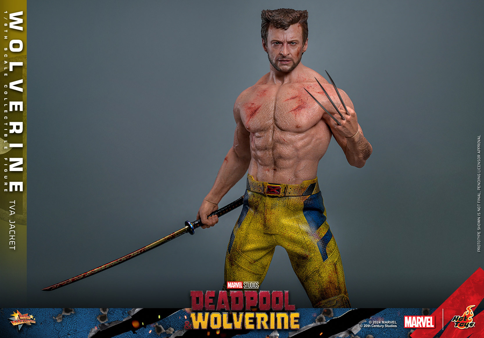 WOLVERINE (TVA JACKET VERSION) Sixth Scale Figure by Hot Toys