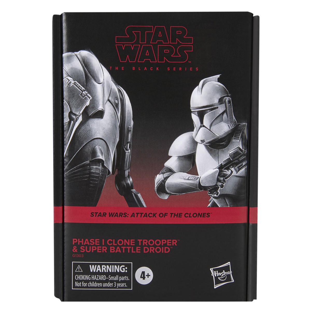 Star Wars The Black Series Phase I Clone Trooper & Super Battle Droid Action Figures
