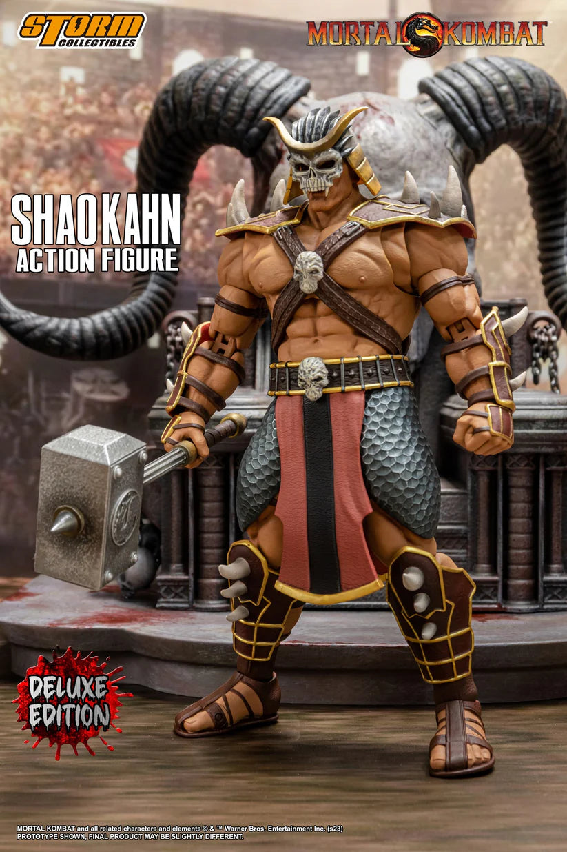 Mortal Kombat: Shao Kahn Deluxe Edition 1/12  by Storm Collectibles
