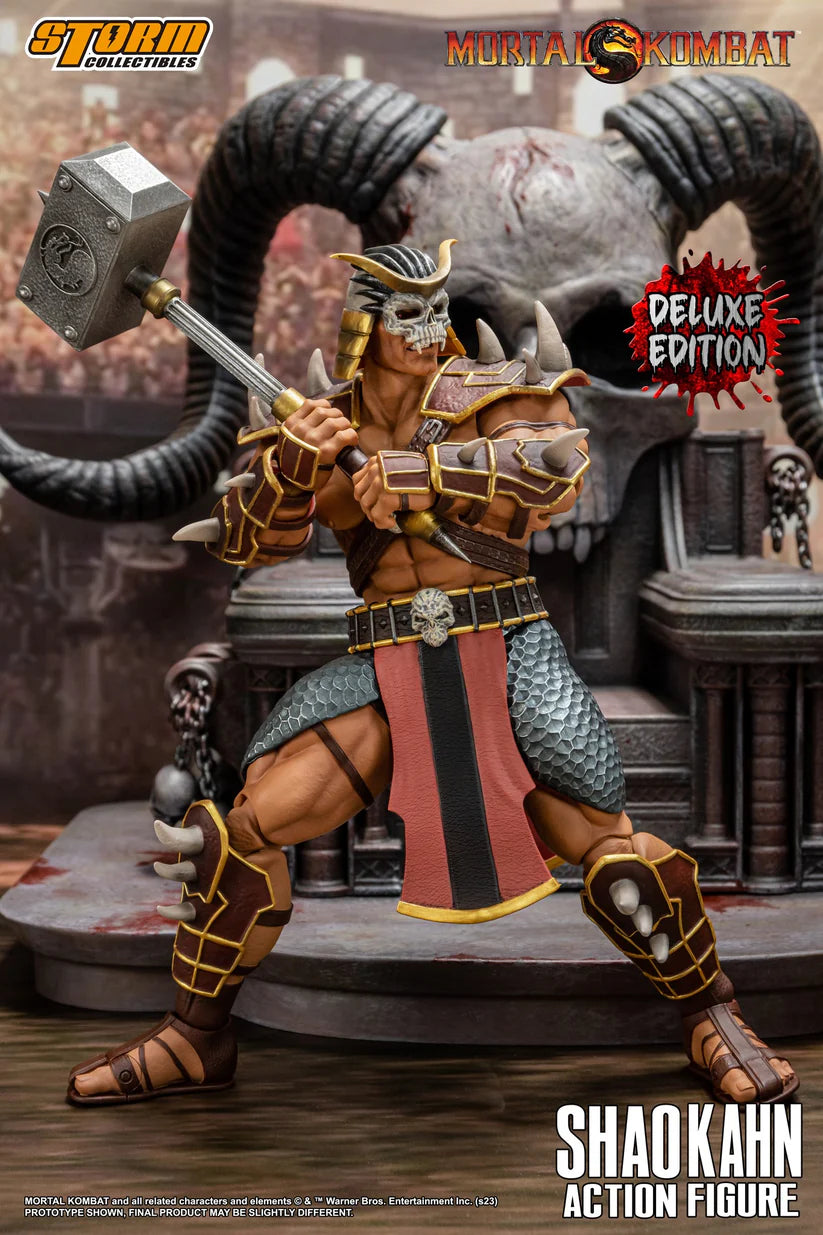 Mortal Kombat: Shao Kahn Deluxe Edition 1/12  by Storm Collectibles