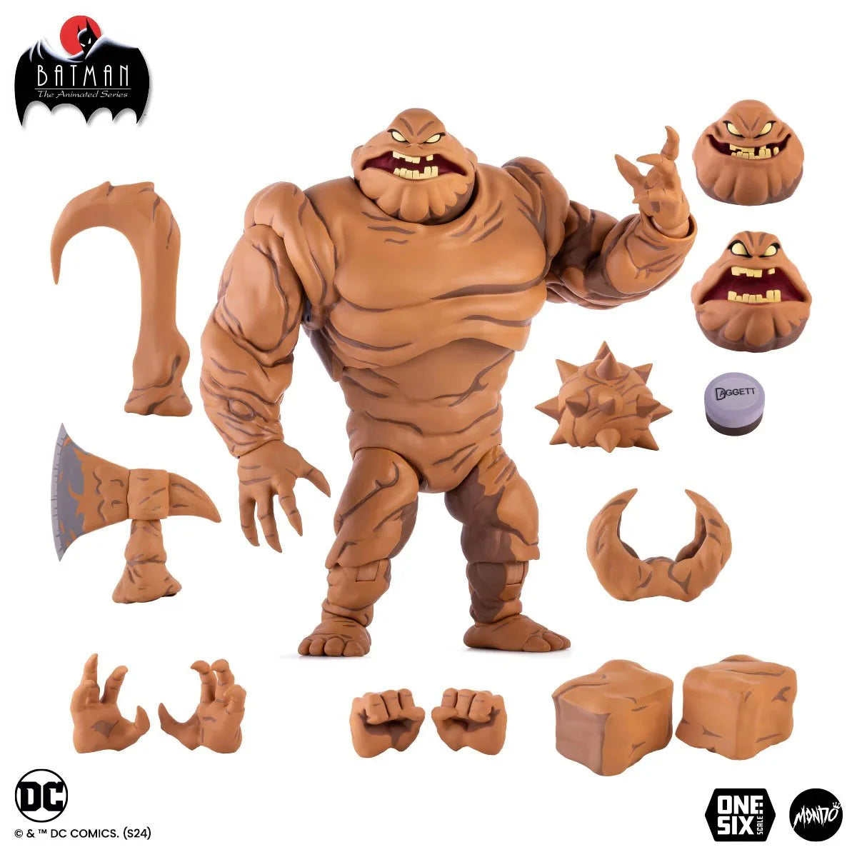 Batman: The Animated Series Clay face 1:6 Scale Action Figure By Mondo