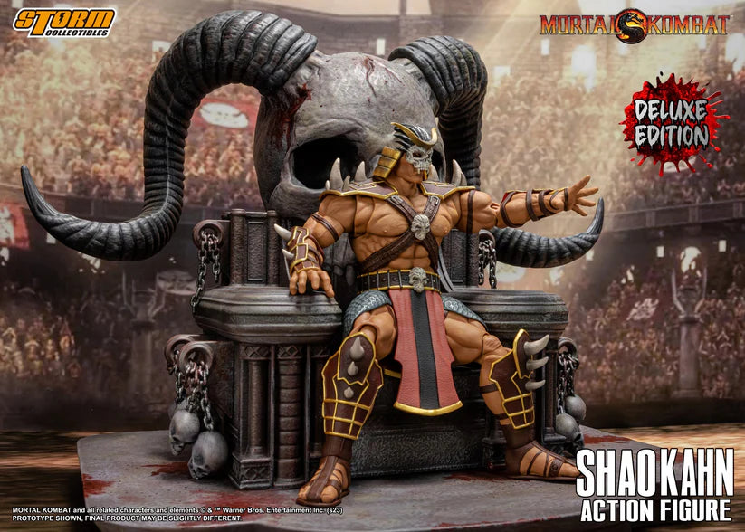 Mortal Kombat: Shao Kahn Deluxe Edition 1/12  by Storm Collectibles