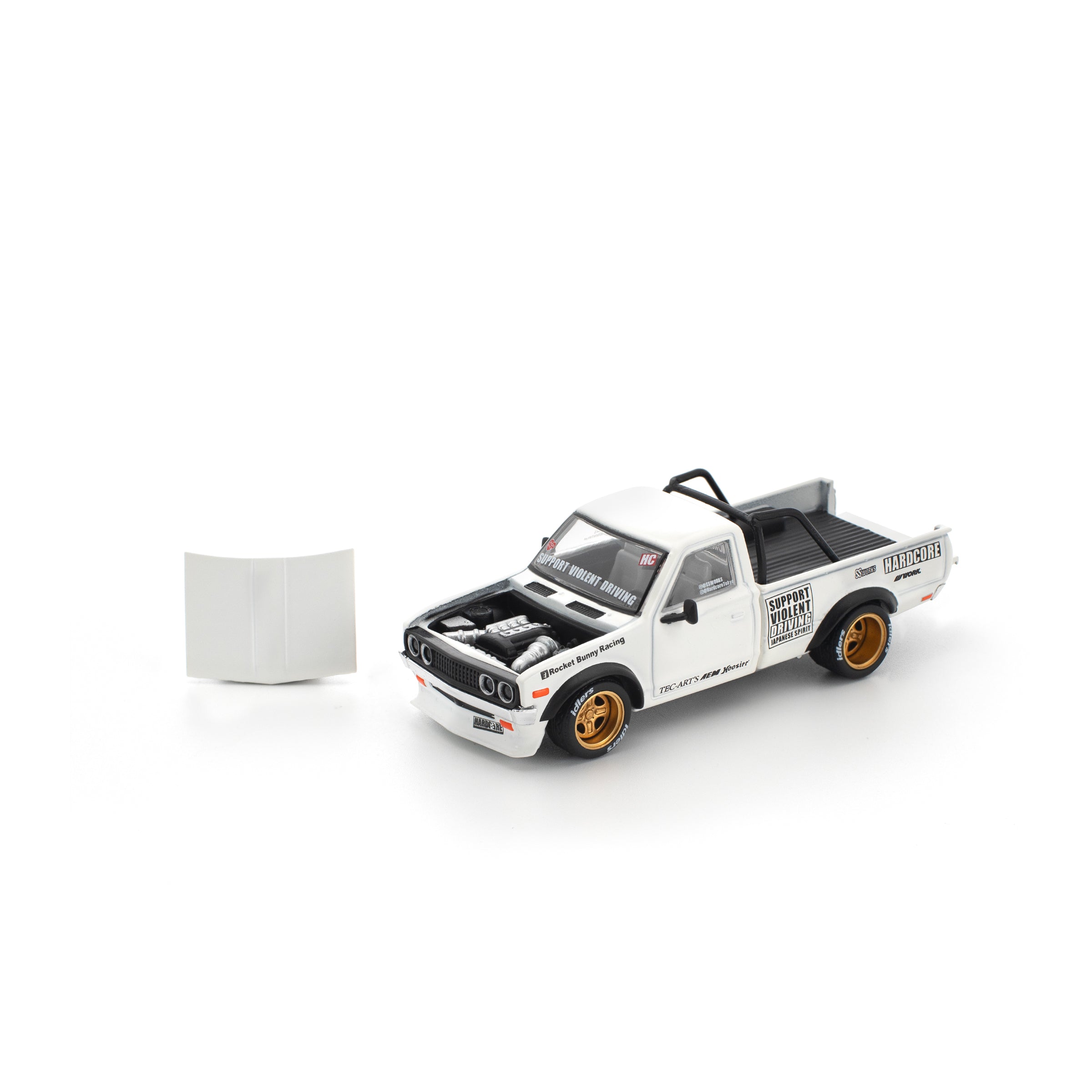 PANDEM DATSUN 620 White PR64350 by Pop Race