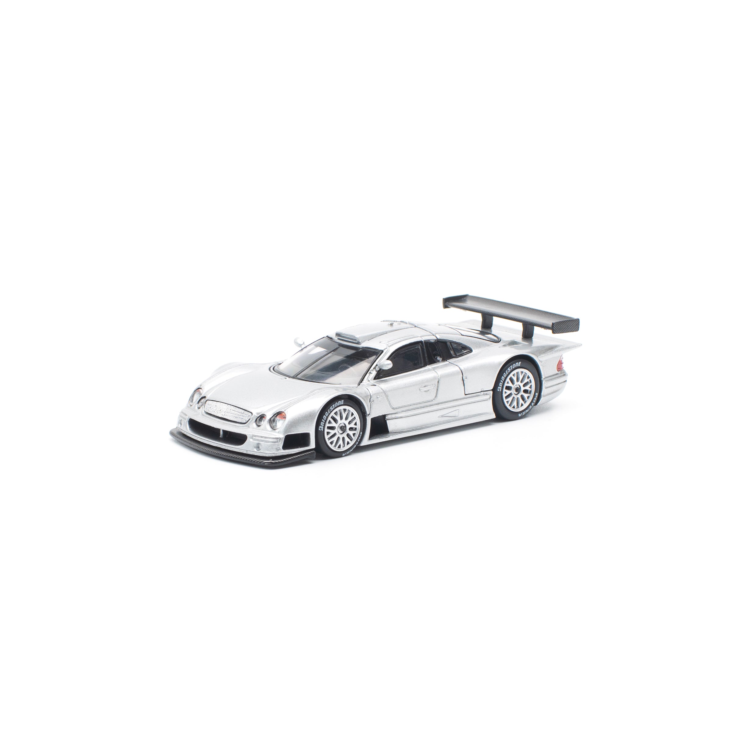 Mercedes-Benz CLK-GTR Silver PR640158 by Pop Race