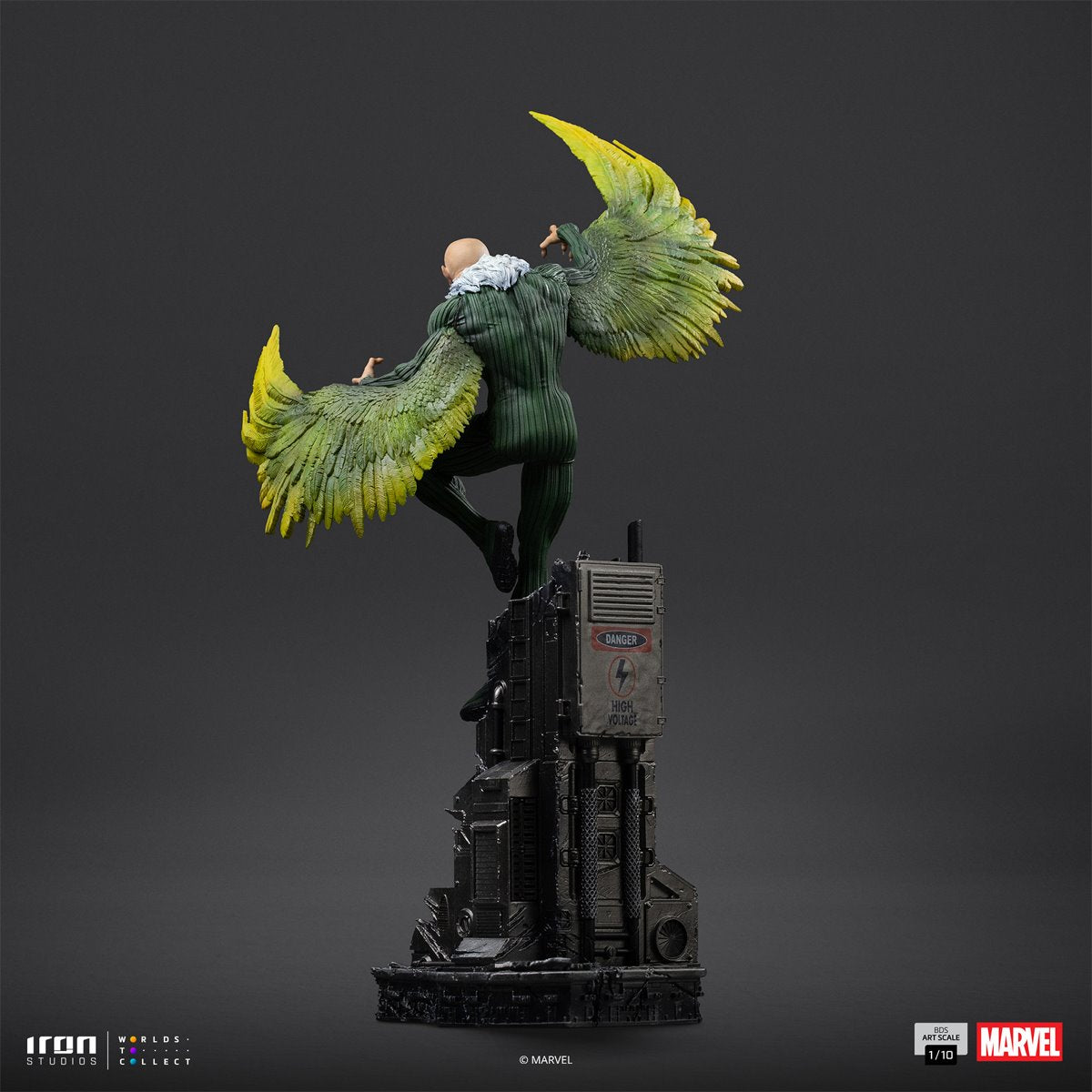 Vulture Spider-Man vs Villains Battle Diorama Series Statue By Iron Studios