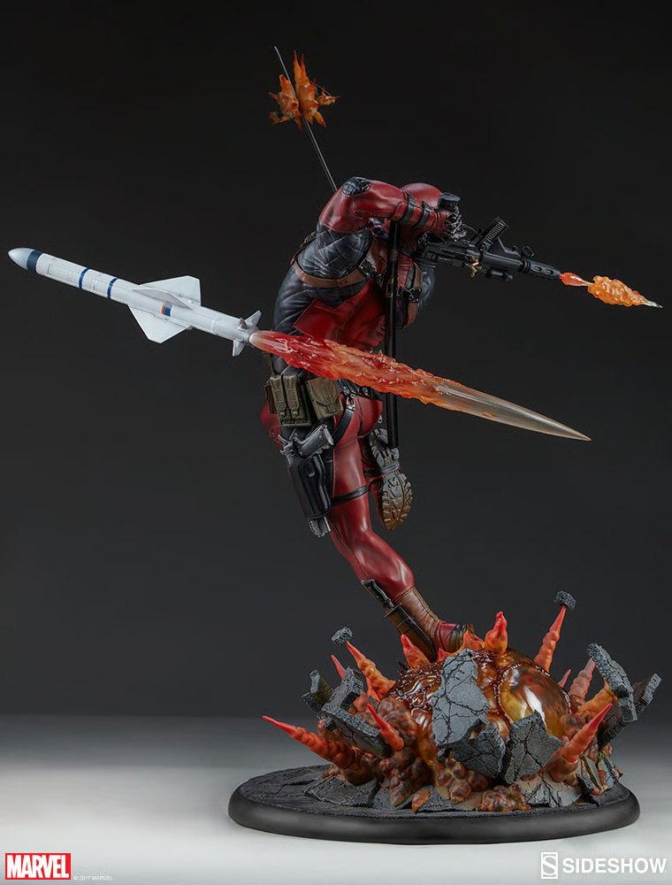 Deadpool Heat-Seeker Premium Format Figure by Sideshow Collectibles