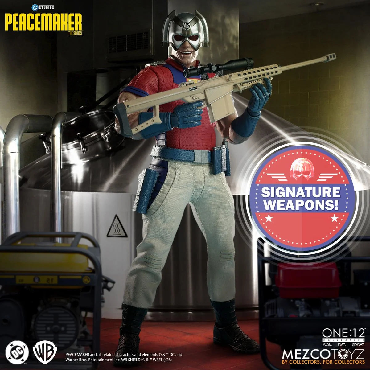 Peacemaker One:12 Collective Action Figure By Mezco Toyz