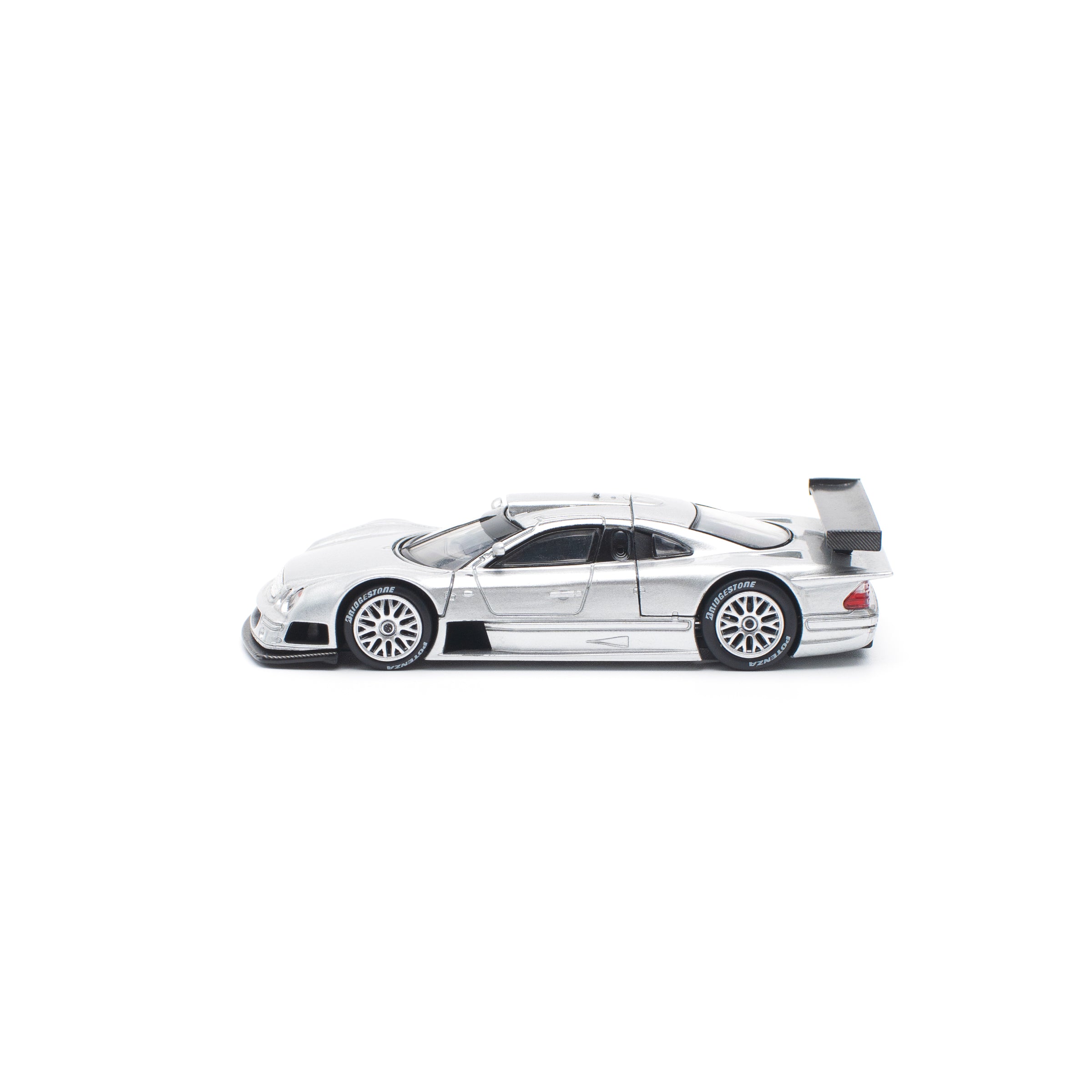Mercedes-Benz CLK-GTR Silver PR640158 by Pop Race
