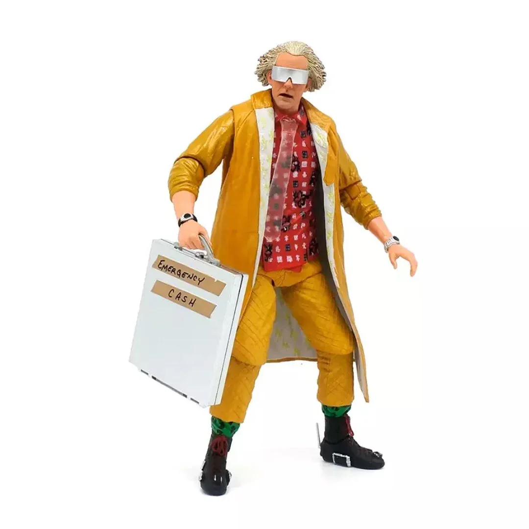 NECA Back to The Future Part 2 Ultimate Doc Brown Action Figure