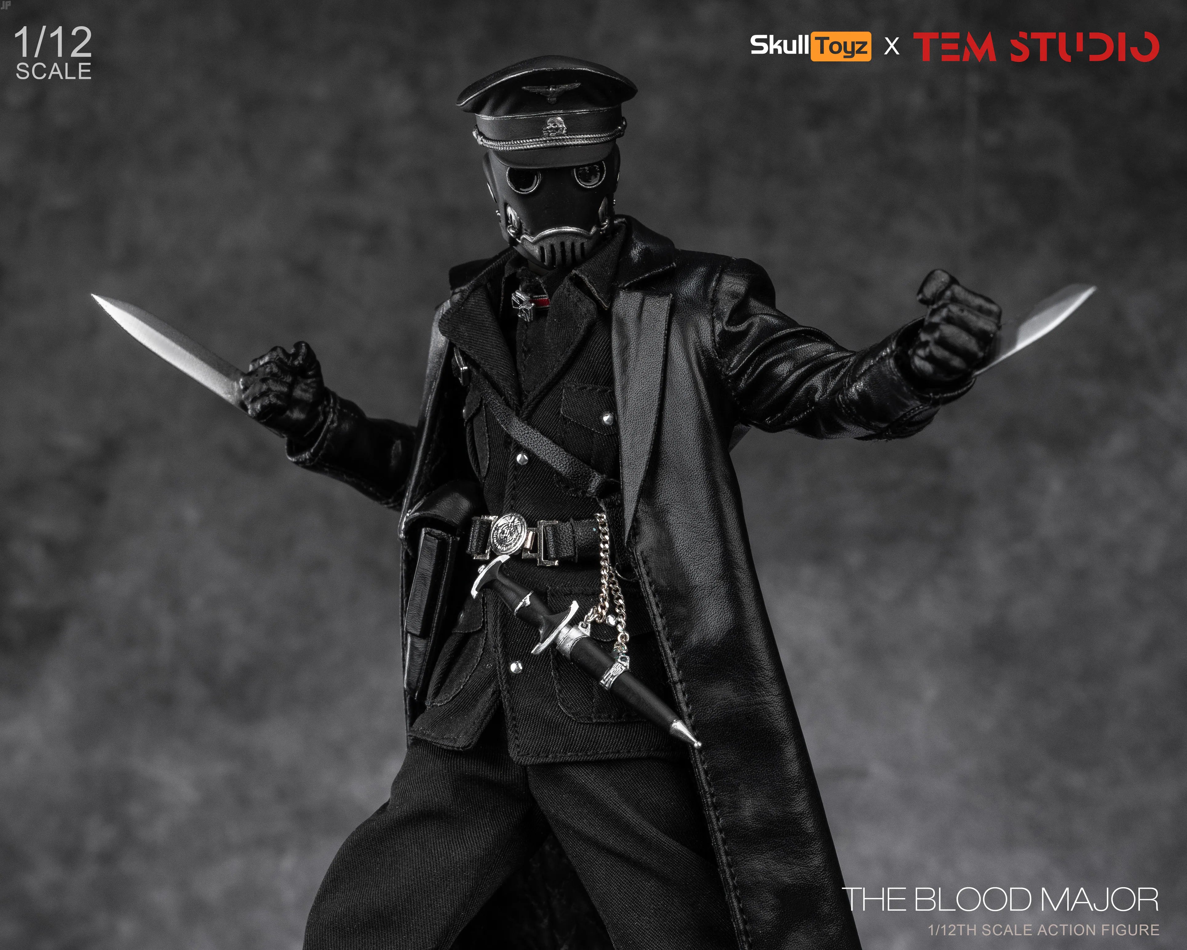 The Blood Major Action Figure from TEM STUDIO x Skull Toyz