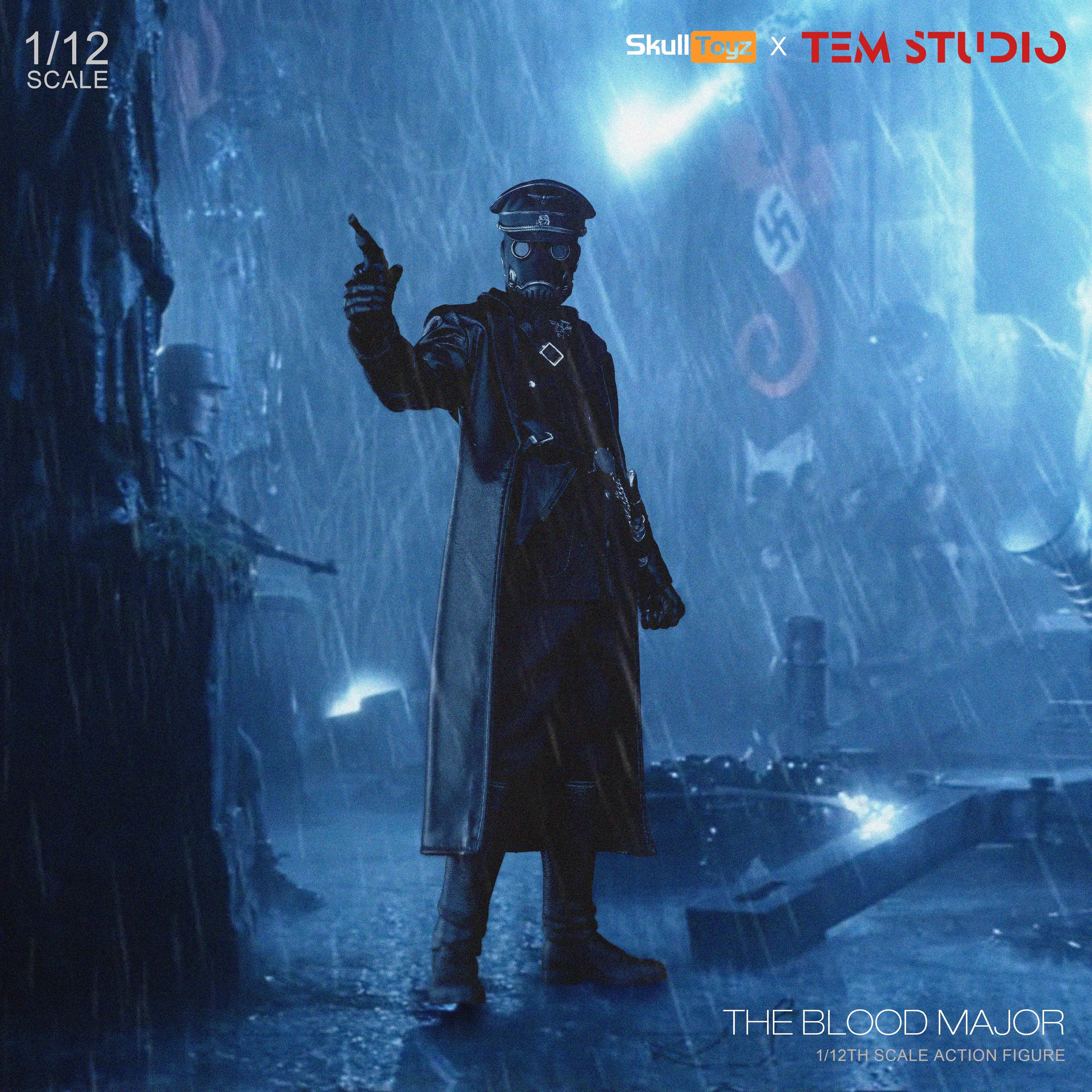 The Blood Major Action Figure from TEM STUDIO x Skull Toyz