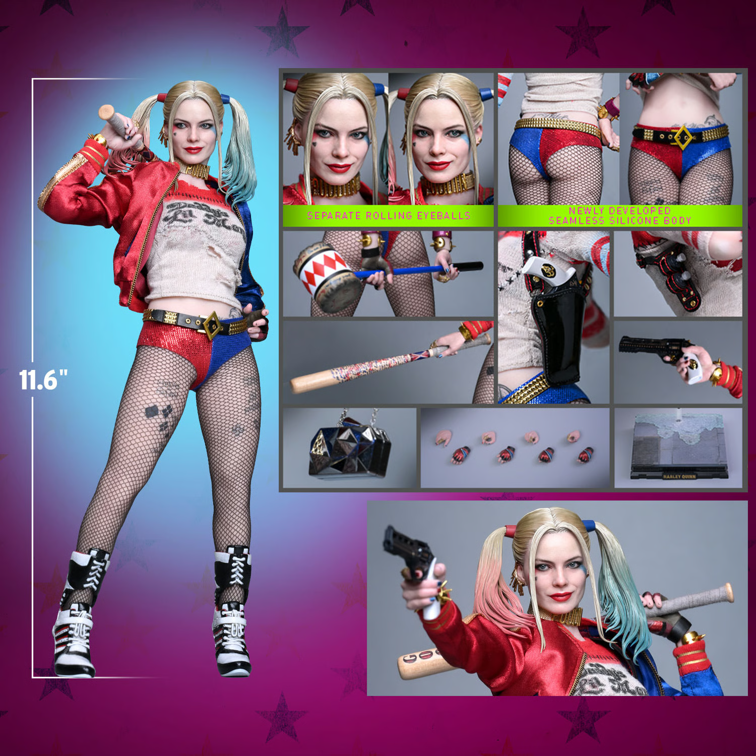 Harley Quinn Sixth Scale Figure by Hot Toys