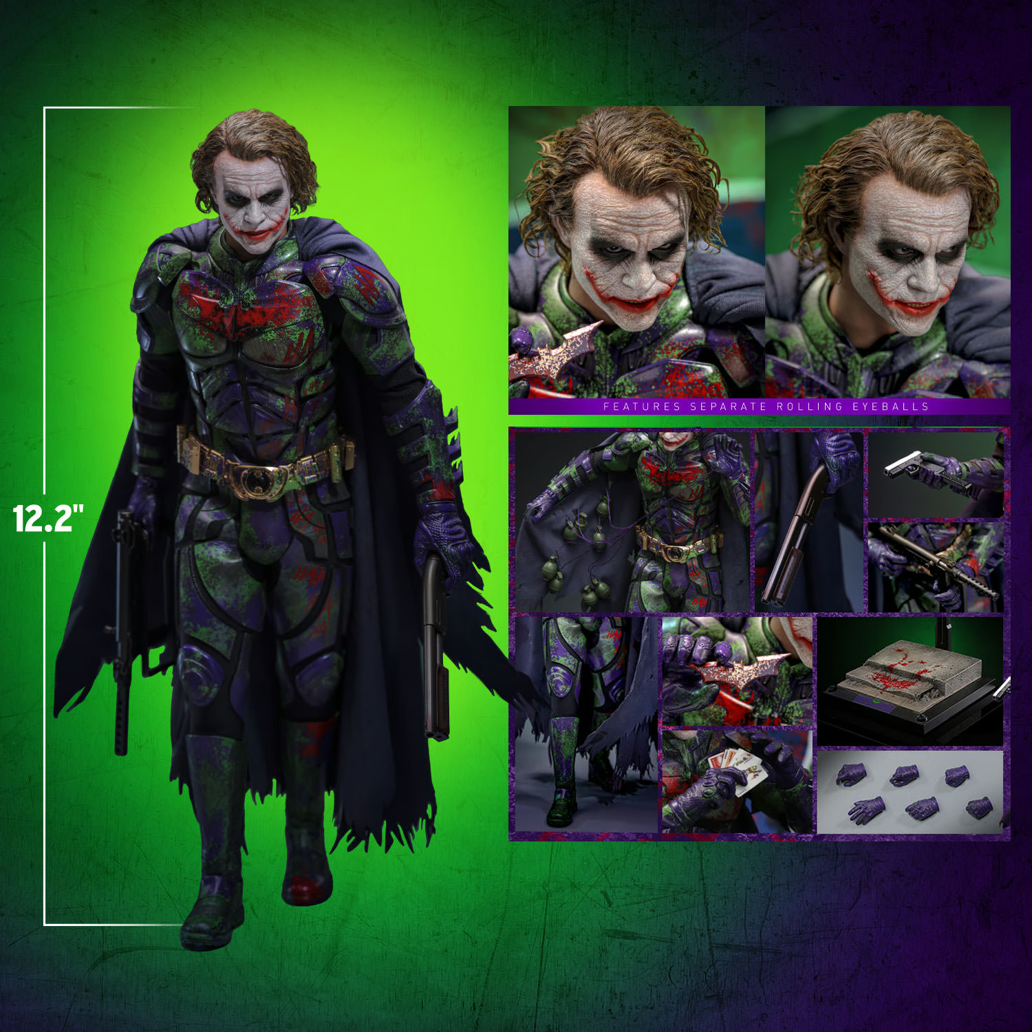 The Joker (Batman Imposter Version) (Artisan Edition) By Hot Toys