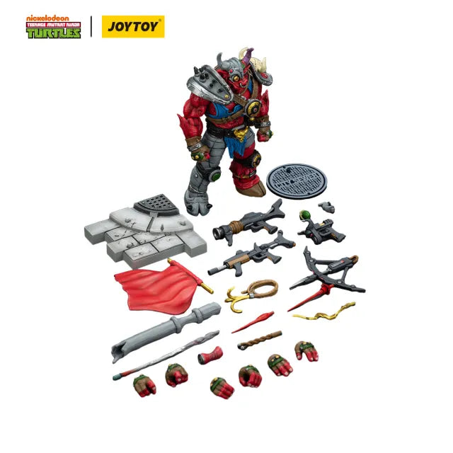 TMNT Groundchuck Action Figure By Joytoy