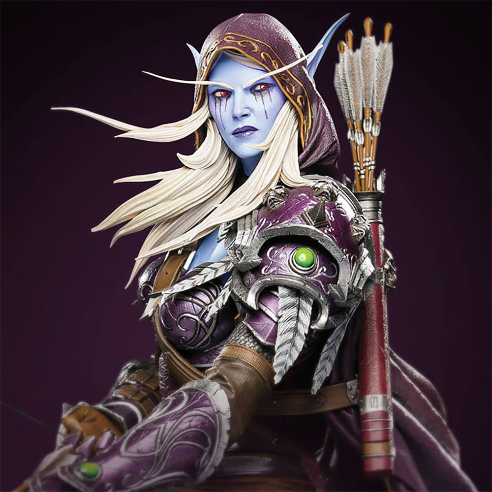 Sylvanas Statues by Activision Blizzard