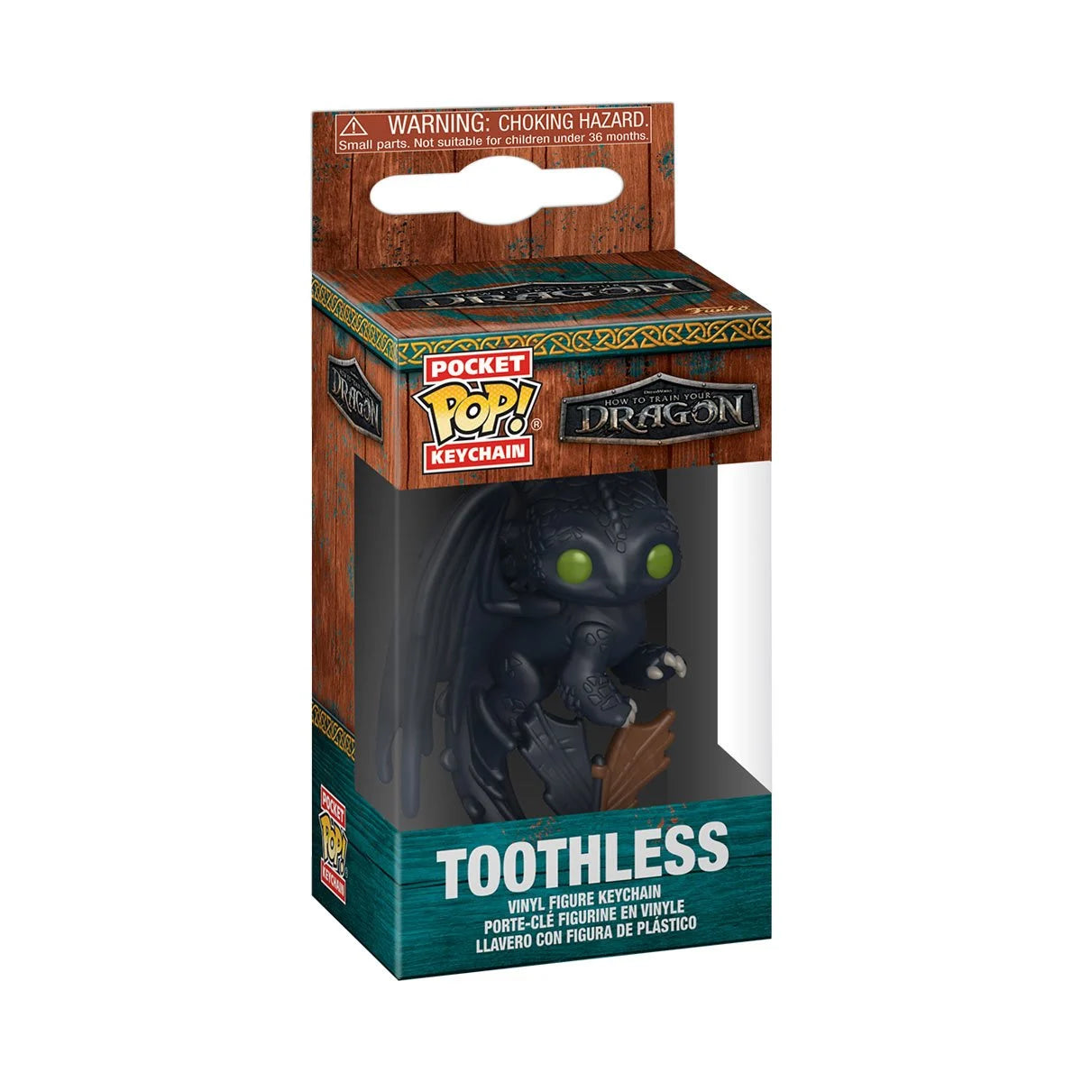 How to Train Your Dragon Live Action Toothless Funko Pocket Pop! Key Chain