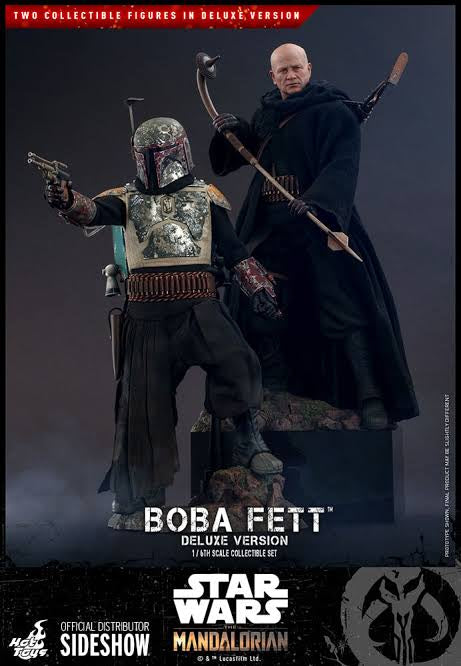 Boba Fett Deluxe Version Set By Hot Toys