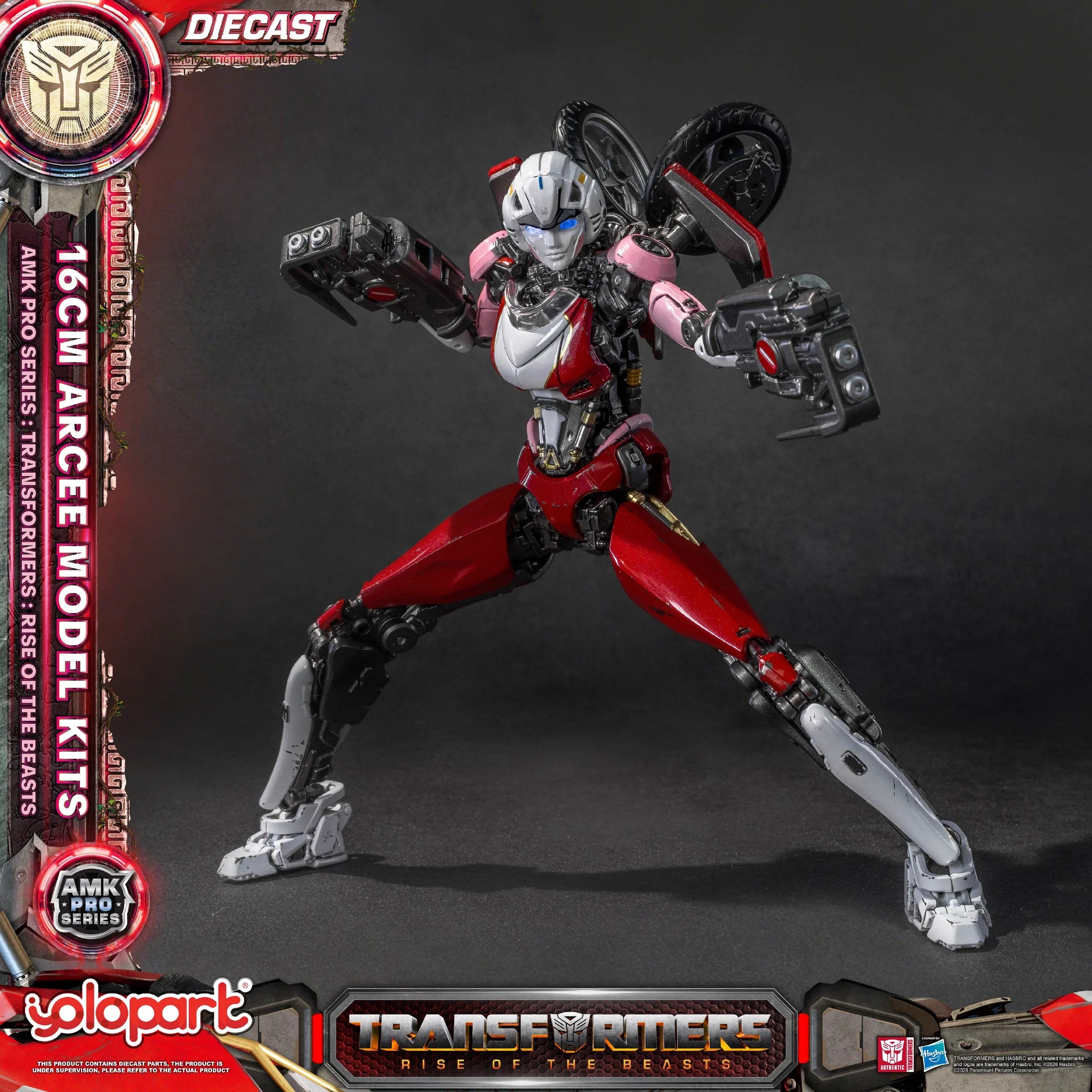 Transformers Rise of the Beast AMK PRO Series Arcee Model Kit by Yolopark