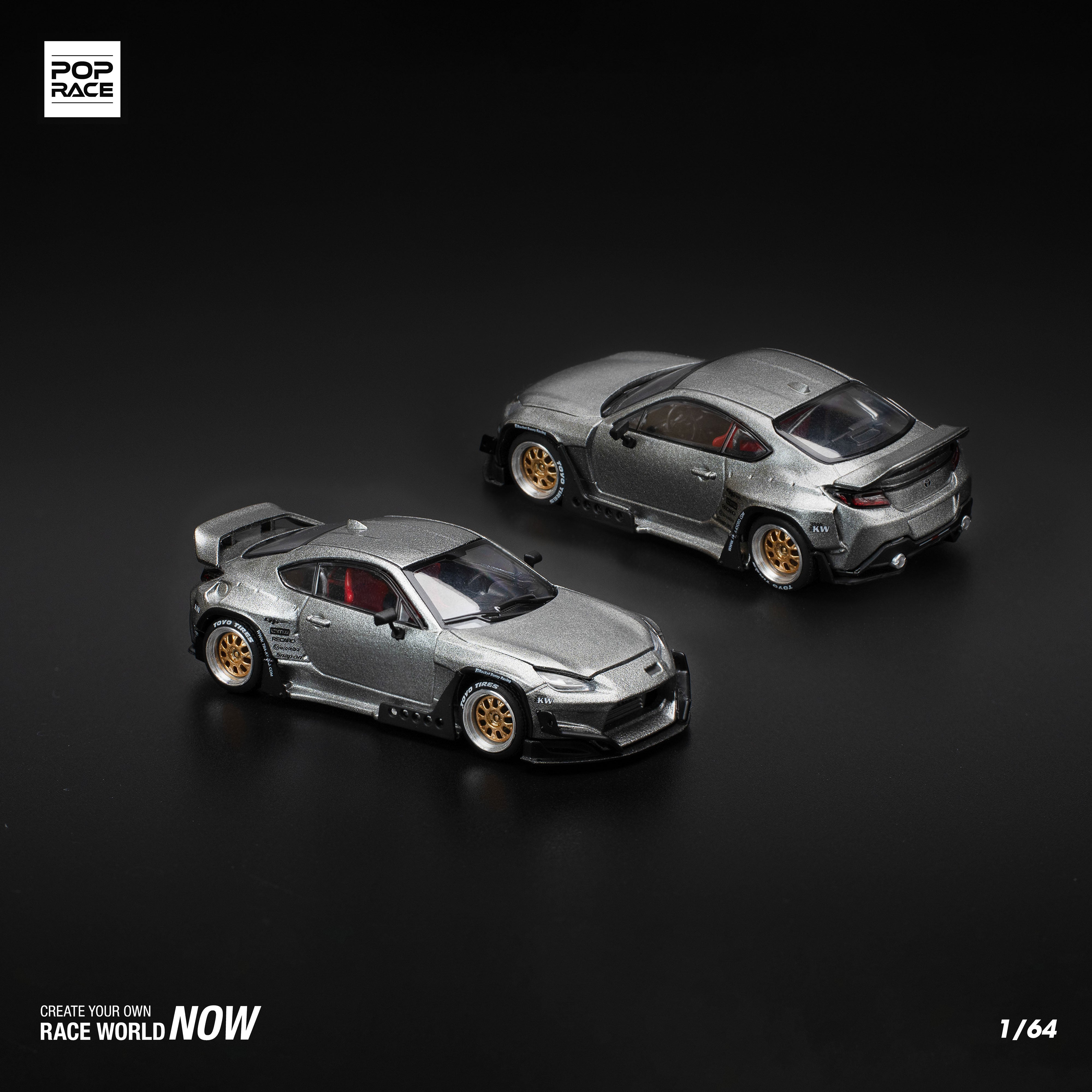 PANDEM GR86 Silver PR640235 by Pop Race