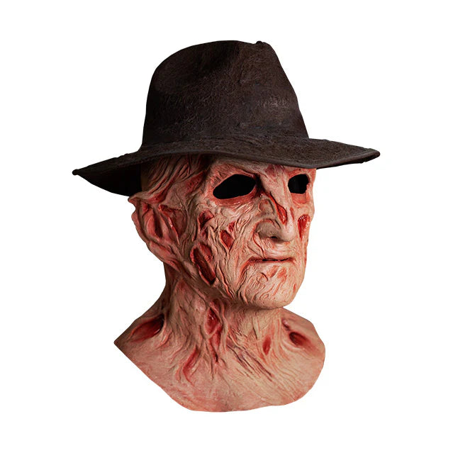 A Nightmare on Elm Street 4 The Dream Master Freddy Krueger Mask with Fedora Hat