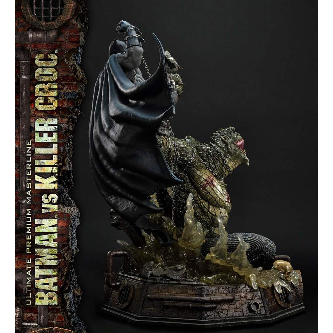 Dc Comics Batman Vs Killer Croc Statue By Prime 1 Studio