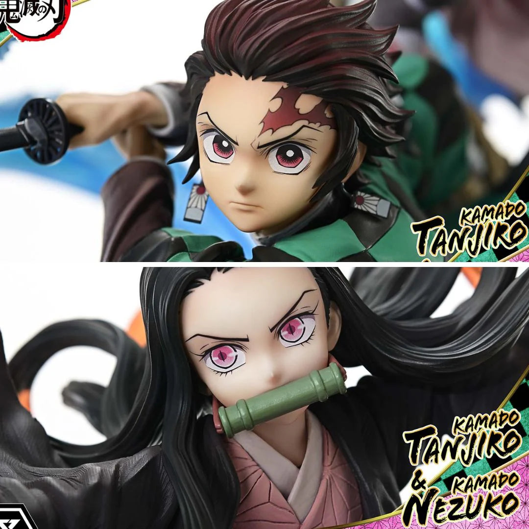 Demon Slayer: Kimetsu No Yaiba Kamado Tanjiro & Kamado Nezuko By Prime1 Studios