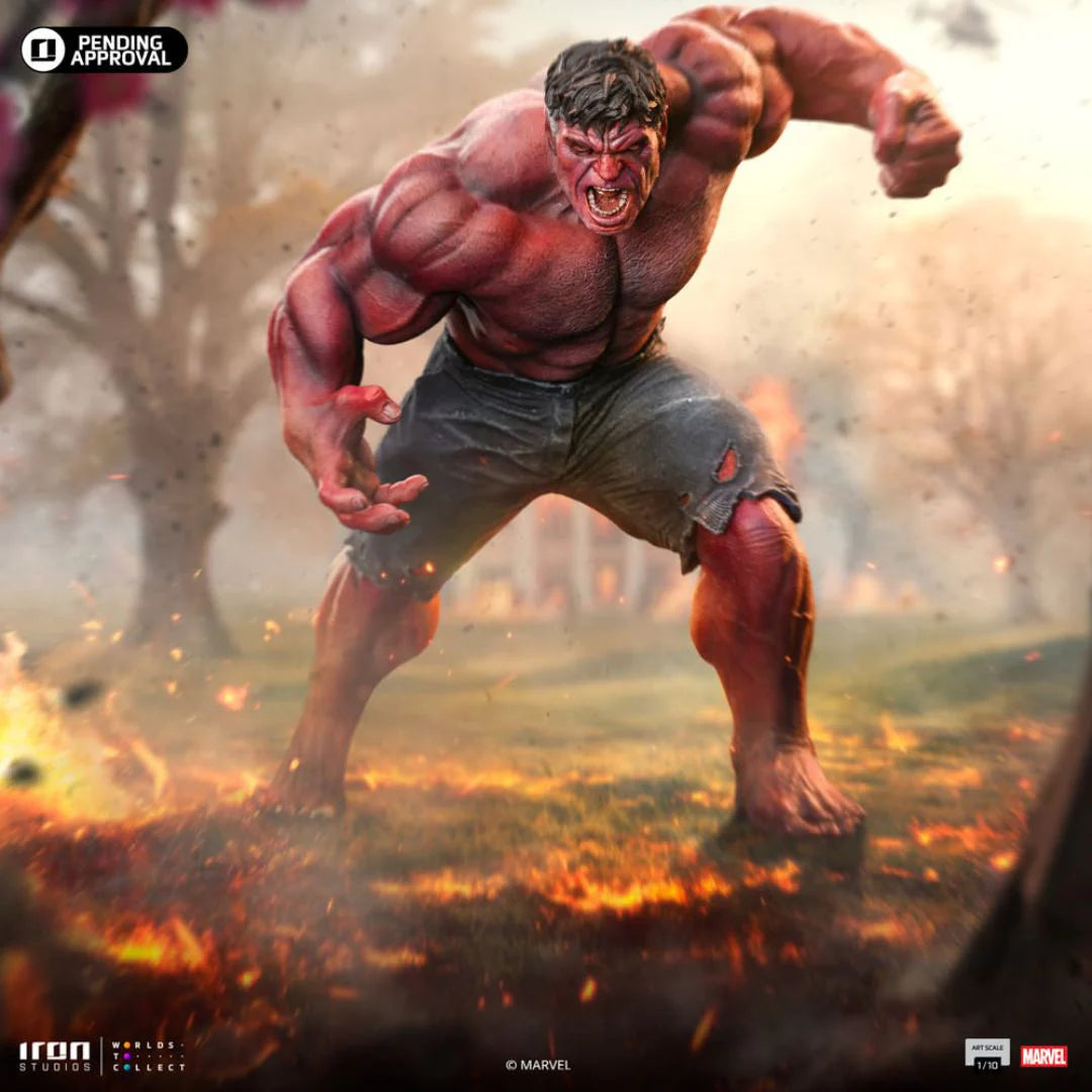 Red Hulk - Brave New World - Art Scale 1/10 By Iron Studios