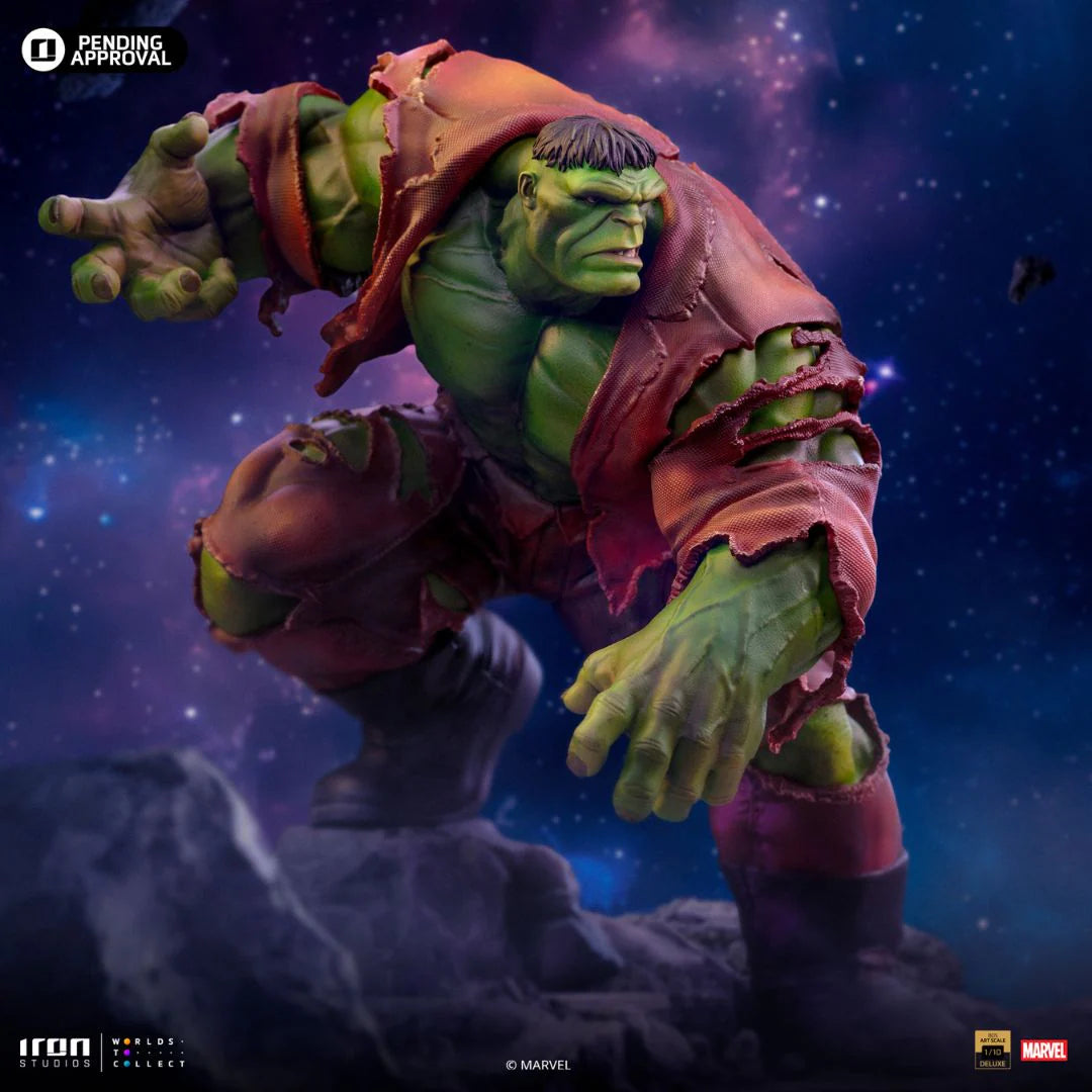 Hulk Deluxe - Infinity Gauntlet Diorama - Art Scale 1/10 By Iron Studios