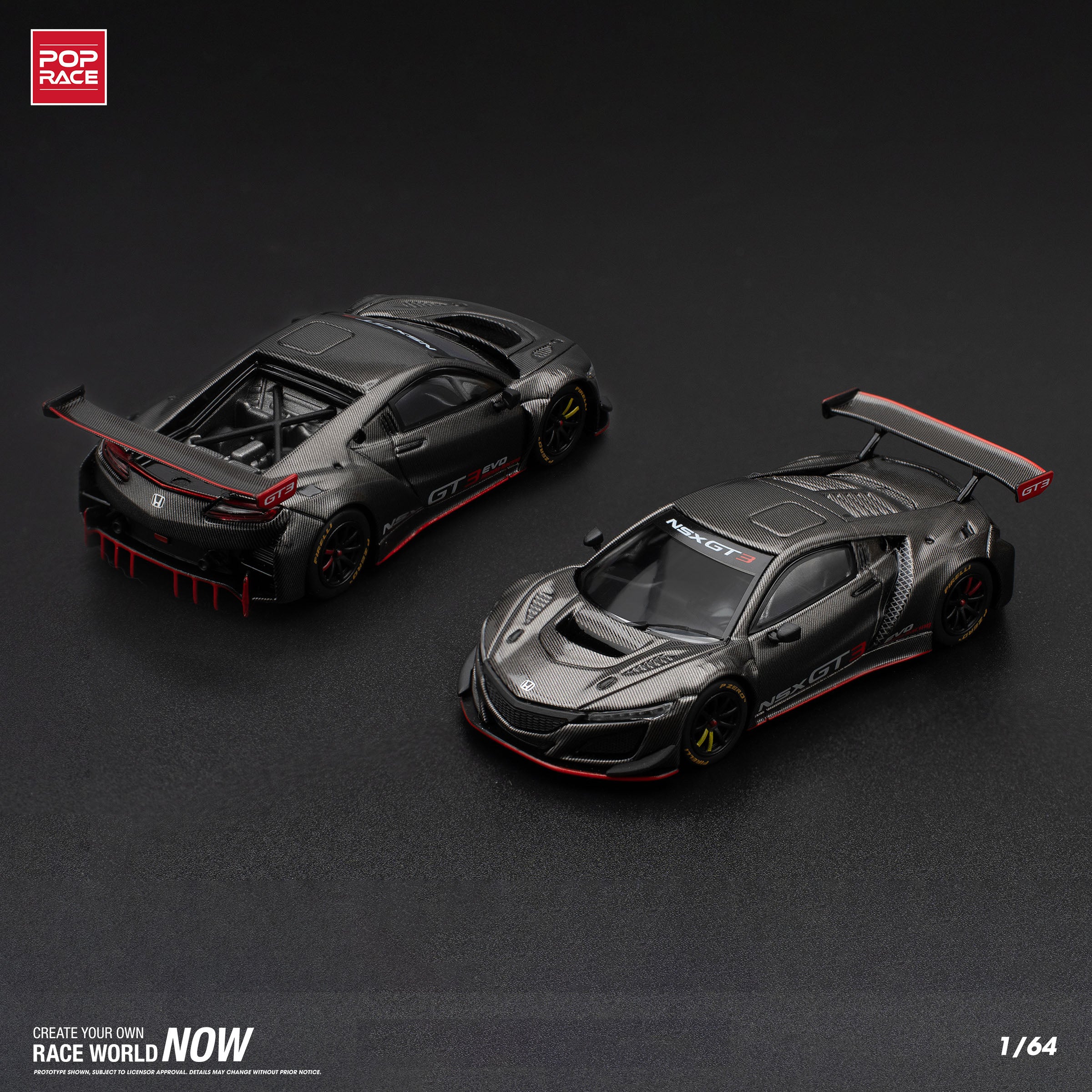 HONDA NSX GT3 EVO22 Carbon PR640159 by Pop Race