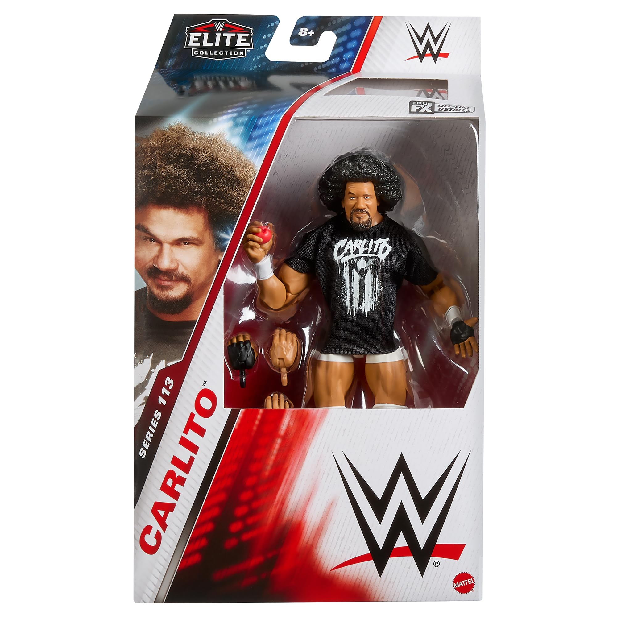 Carlito (White) - WWE Elite 113 Action Figure (Damaged Box)