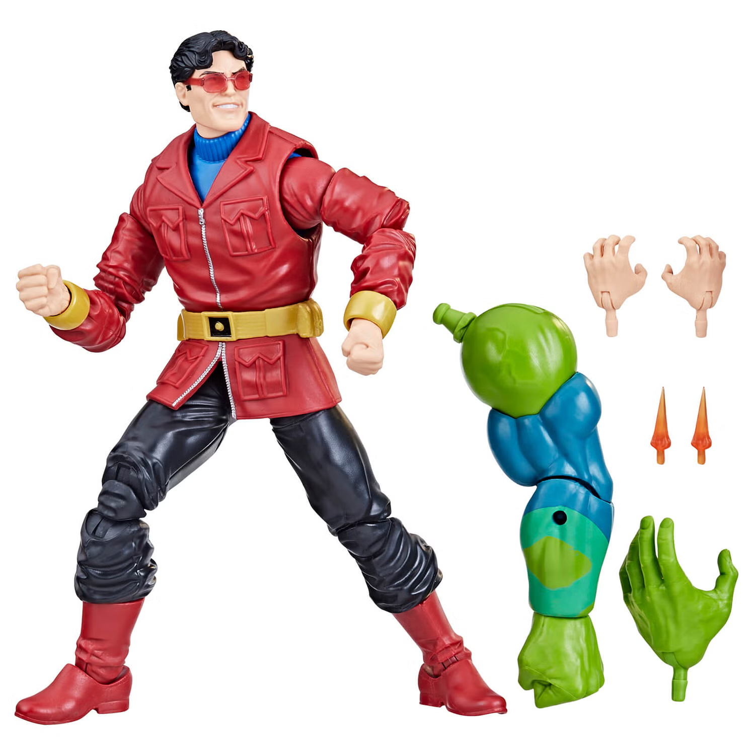 Marvel Legends Wonder Man The Avengers (Classic Comic) Action Figure (Puff Adder BAF)