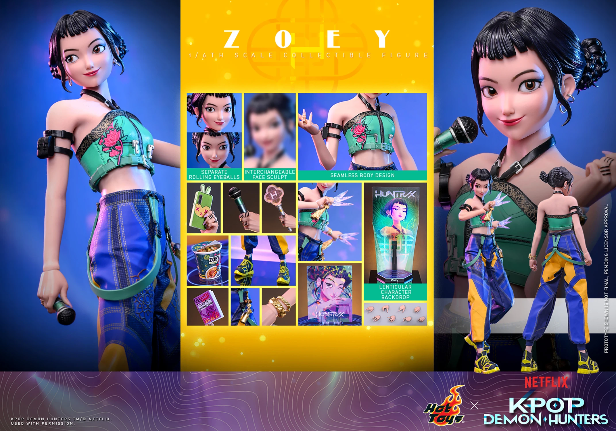 Zoey Sixth Scale Figure by Hot Toys