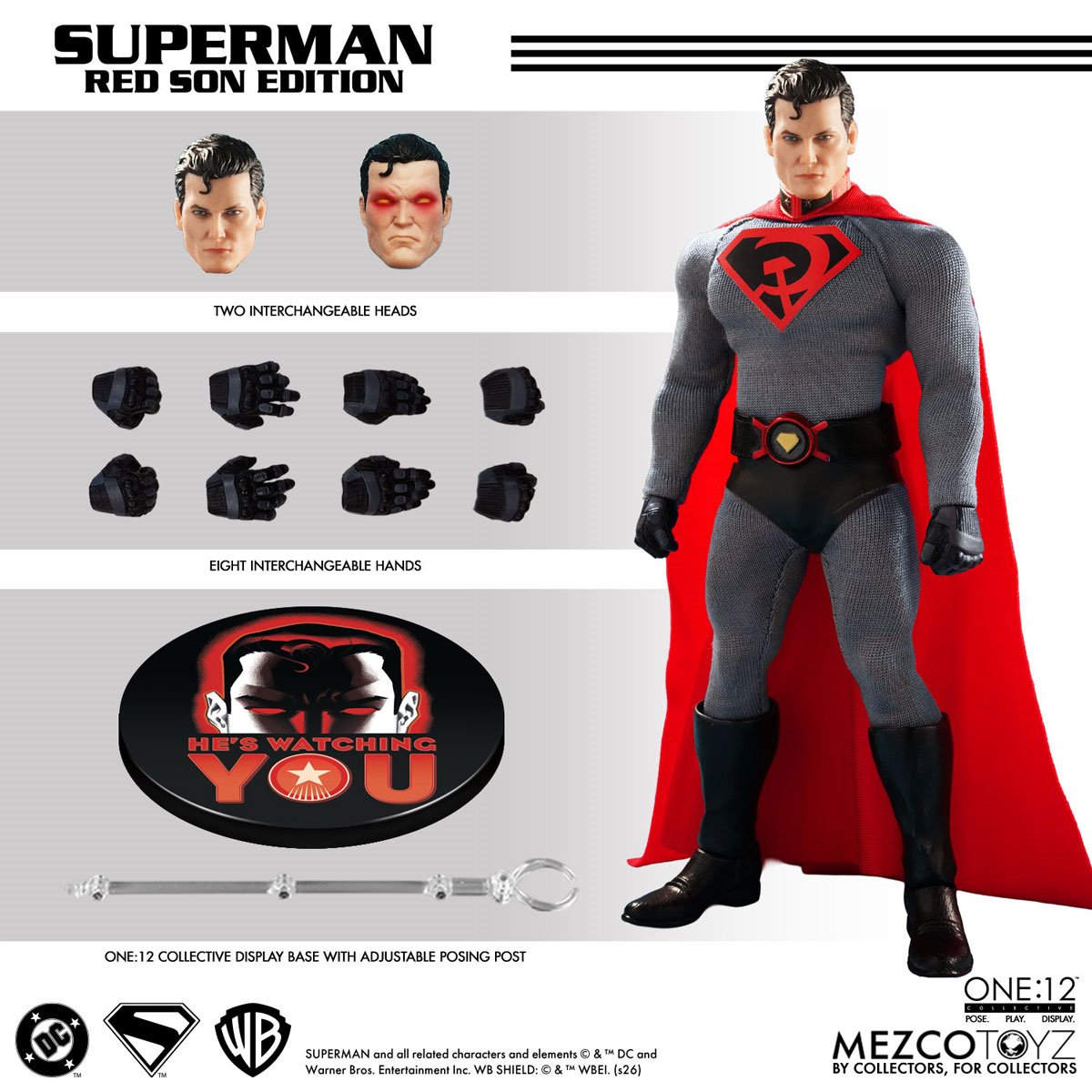 Superman: Red Son Edition One:12 Collective Action Figure