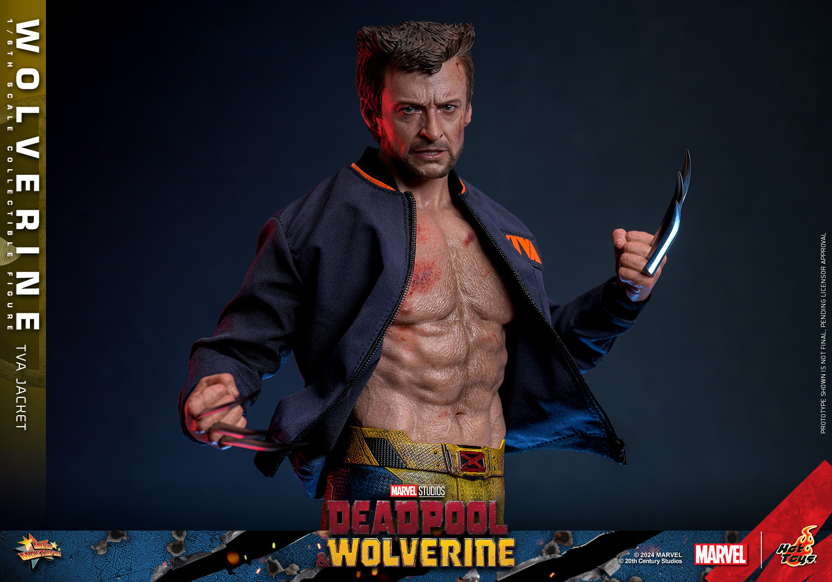 WOLVERINE (TVA JACKET VERSION) Sixth Scale Figure by Hot Toys